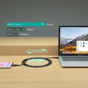 Kup Kabel Choetech XCC-1007 USB-C/USB-C 3.2 Gen 2 100W PD 2m czarny - CHT97 - {ean13} - Sklep Home Screen