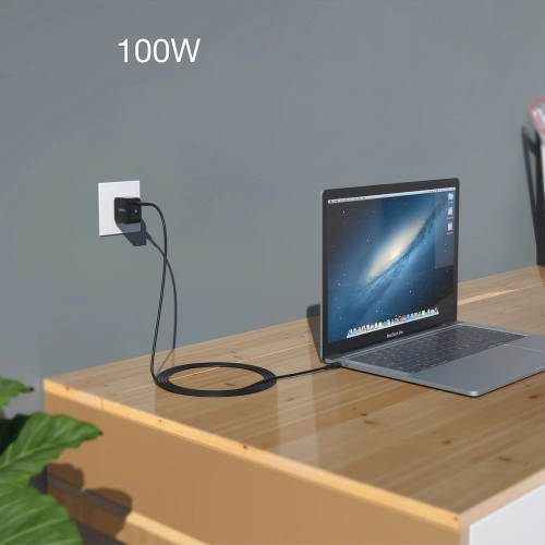 Kup Kabel Choetech XCC-1007 USB-C/USB-C 3.2 Gen 2 100W PD 2m černý - CHT97 - {ean13} - Sklep Home Screen