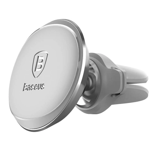 Buy Baseus Magnetic Car Mount Holder Air Vent (silver) - BSU4330 - {ean13} - Home Screen Store Europe
