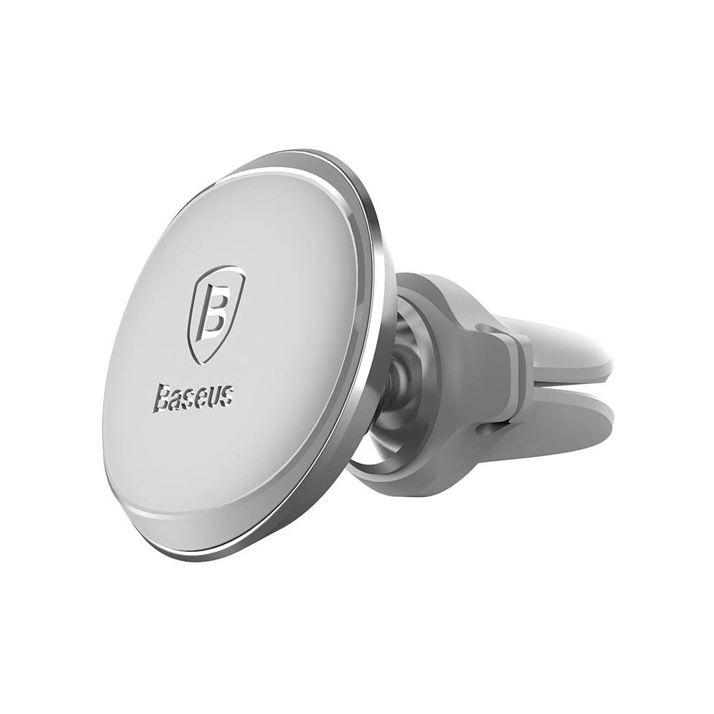 Uchwyt samochodowy magnetyczny do kratki Baseus (srebrny)