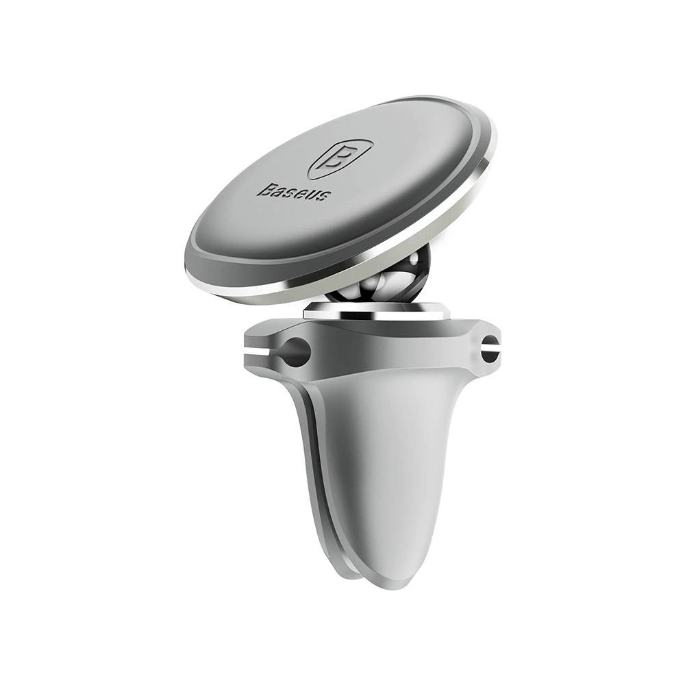 Uchwyt samochodowy magnetyczny do kratki Baseus (srebrny)
