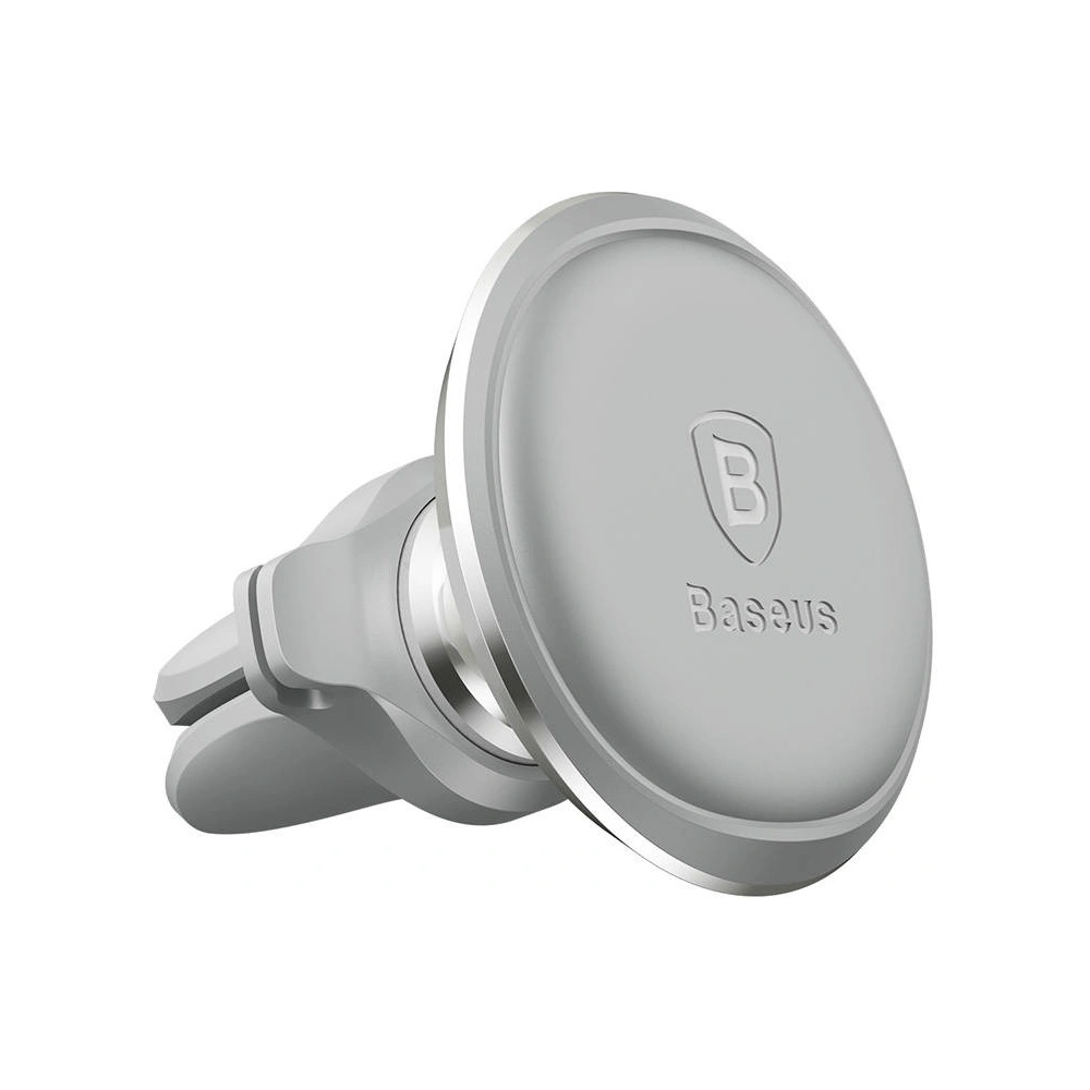 Uchwyt samochodowy magnetyczny do kratki Baseus (srebrny)