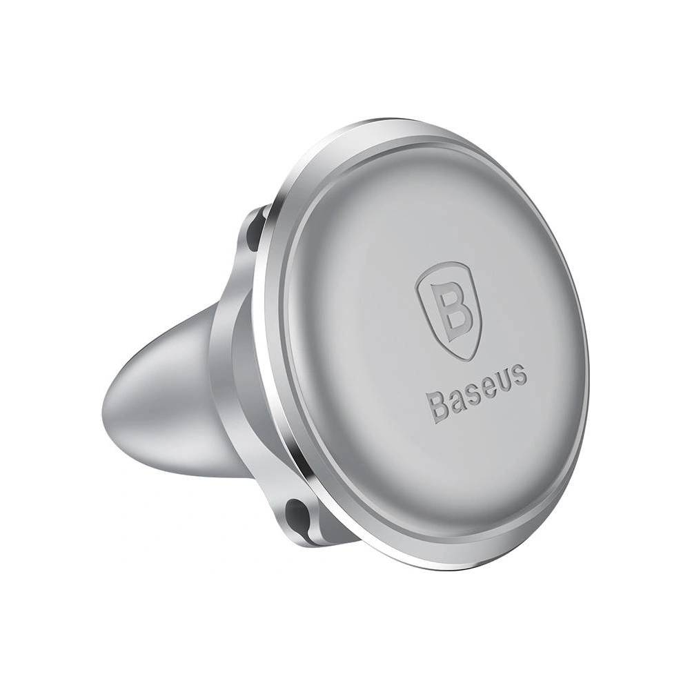 Uchwyt samochodowy magnetyczny do kratki Baseus (srebrny)
