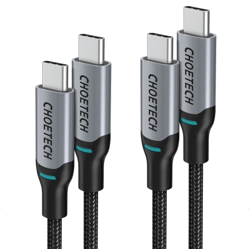 Kup Cablul Choetech MIX00073 USB-C/USB-C PD 100W 5A 1,8m negru [2 PACK] - CHT100 - {ean13} - Sklep Home Screen