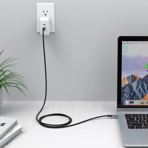 Kup Cablul Choetech MIX00073 USB-C/USB-C PD 100W 5A 1,8m negru [2 PACK] - CHT100 - {ean13} - Sklep Home Screen