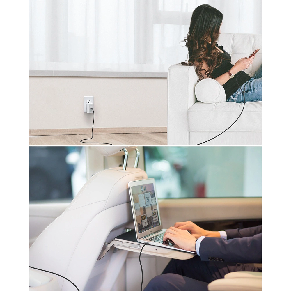 Kabel Choetech MIX00073 USB-C/USB-C PD 100W 5A 1,8m czarny [2 PACK]