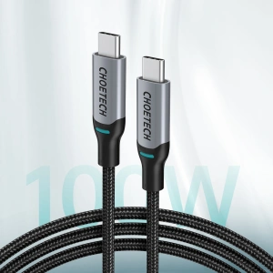 Kup Kabel Choetech MIX00073 USB-C/USB-C PD 100W 5A 1,8m czarny [2 PACK] - CHT100 - {ean13} - Sklep Home Screen