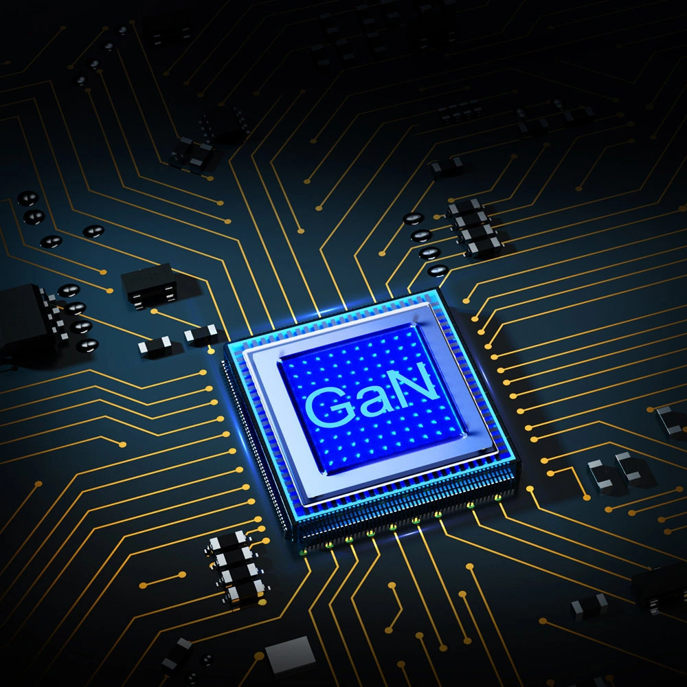 Ładowarka sieciowa Choetech Q6006 GaN USB-C 60W PD + kabel USB-C/USB-C 1,8m czarny