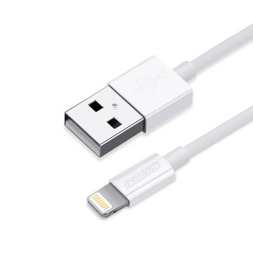 Kup Cablul Choetech IP0027 USB-A/Lightning MFI 1,8m alb - CHT102 - {ean13} - Sklep Home Screen