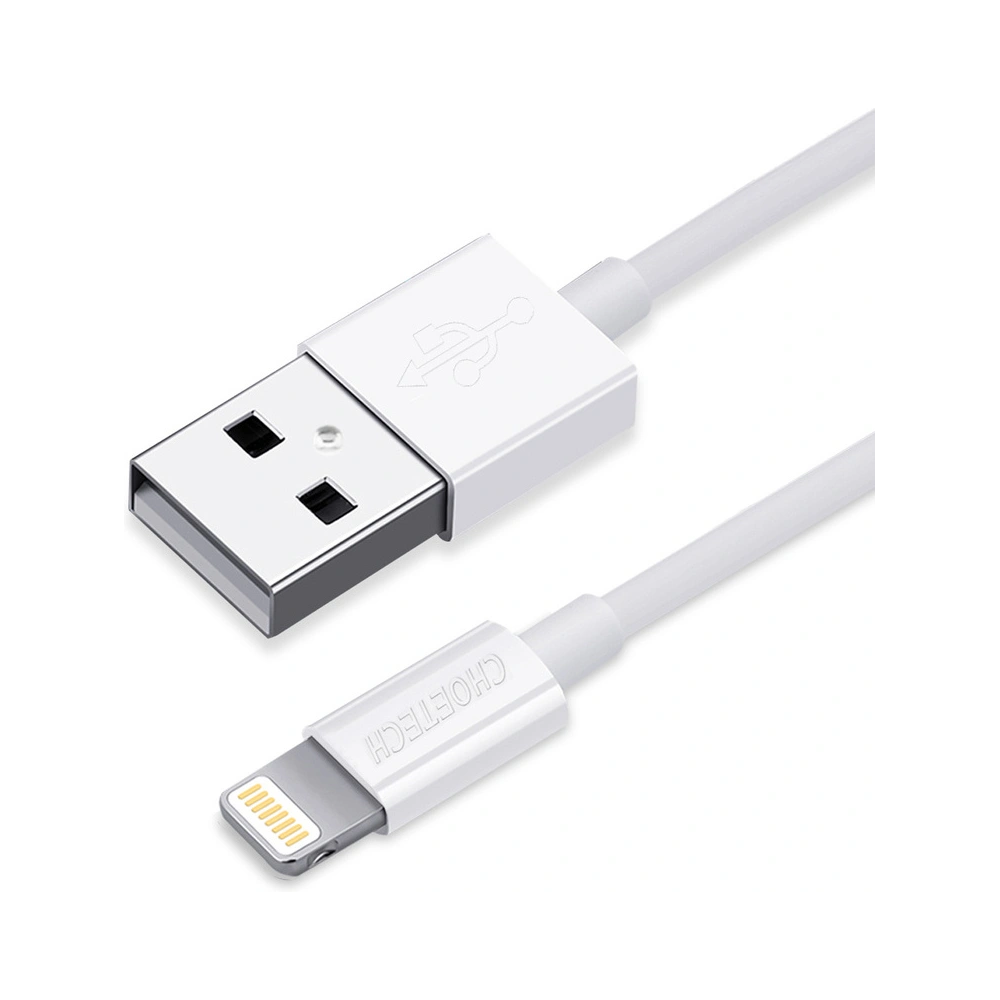 Kabel Choetech IP0027 USB-A/Lightning MFI 1,8m biały