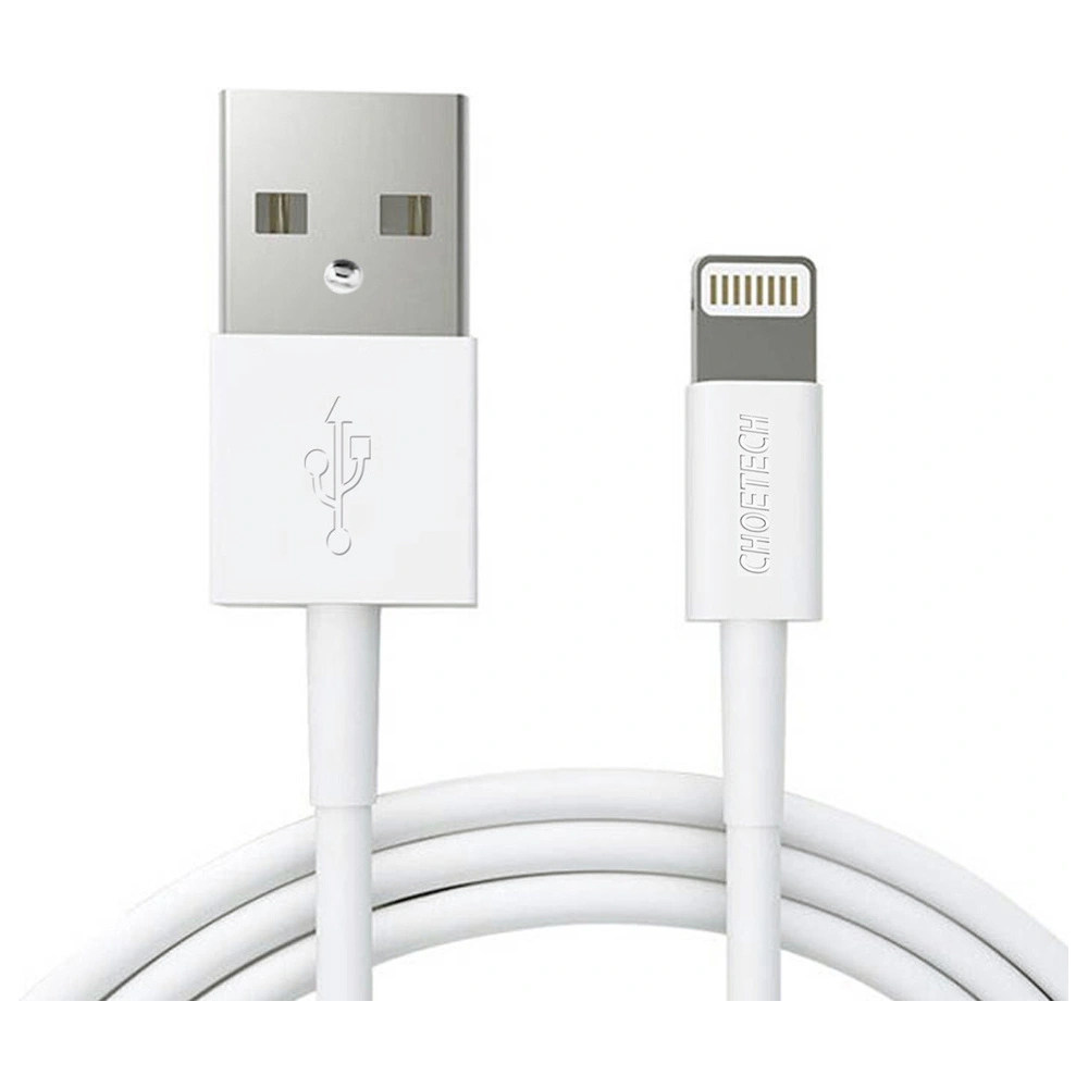 Kabel Choetech IP0027 USB-A/Lightning MFI 1,8m biały