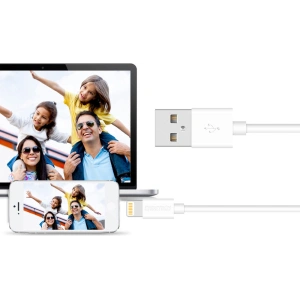 Kup Kabel Choetech IP0027 USB-A/Lightning MFI 1,8m biały - CHT102 - {ean13} - Sklep Home Screen