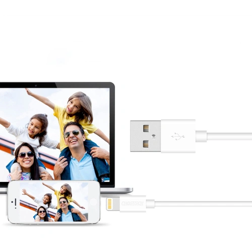 Kup Cablul Choetech IP0027 USB-A/Lightning MFI 1,8m alb - CHT102 - {ean13} - Sklep Home Screen