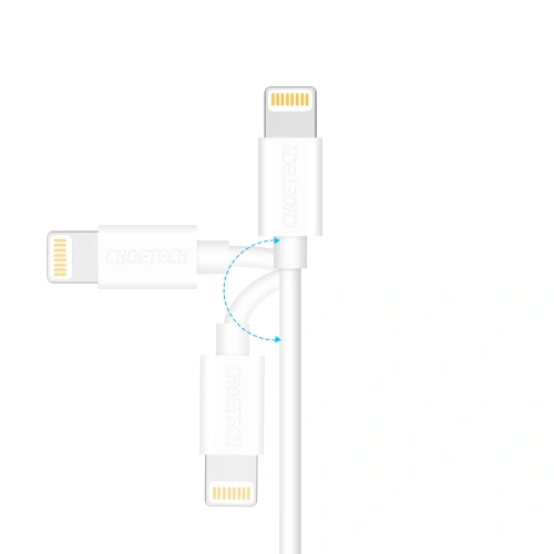 Kup Cablul Choetech IP0027 USB-A/Lightning MFI 1,8m alb - CHT102 - {ean13} - Sklep Home Screen