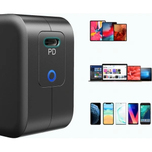 Kup Încărcătorul de rețea Choetech Q6006 GaN USB-C 61W 3A PD negru - CHT104 - {ean13} - Sklep Home Screen