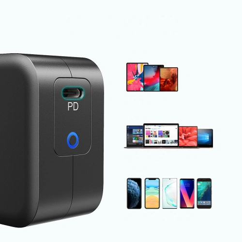 Kup Ładowarka sieciowa Choetech Q6006 GaN USB-C 61W 3A PD czarny - CHT104 - {ean13} - Sklep Home Screen