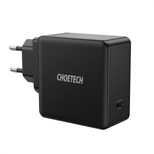 Kup Ładowarka sieciowa Choetech Q4004-EU USB-C PD 60W 3A czarny - CHT105 - {ean13} - Sklep Home Screen