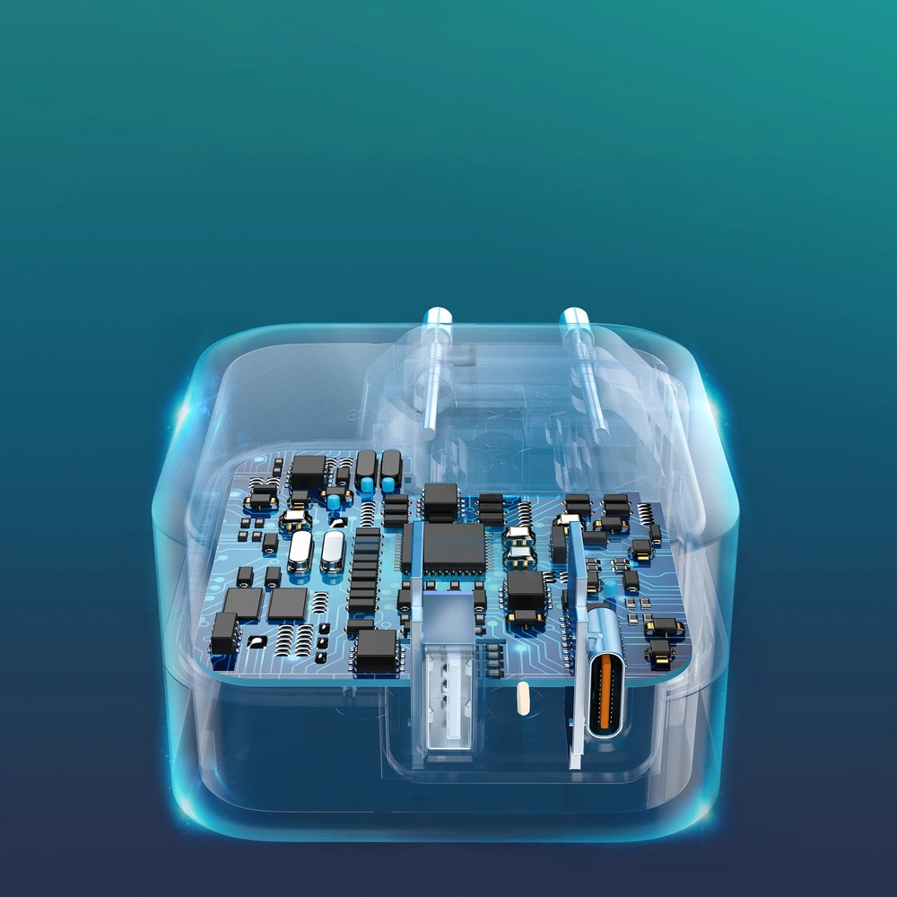 Ładowarka sieciowa Choetech PD5002-EU QC PD 38W 5A USB-C + USB-A biały