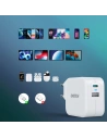 Kup Ładowarka sieciowa Choetech PD5002-EU QC PD 38W 5A USB-C + USB-A biały - CHT106 - {ean13} - Sklep Home Screen