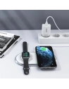 Kup Ładowarka bezprzewodowa Choetech T317 Qi 2w1 do smartfonów/Apple Watch ze stojakiem (MFI) USB-C biały - CHT107 - {ean13} - Sklep Home Screen