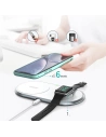 Kup Ładowarka bezprzewodowa Choetech T317 Qi 2w1 do smartfonów/Apple Watch ze stojakiem (MFI) USB-C biały - CHT107 - {ean13} - Sklep Home Screen