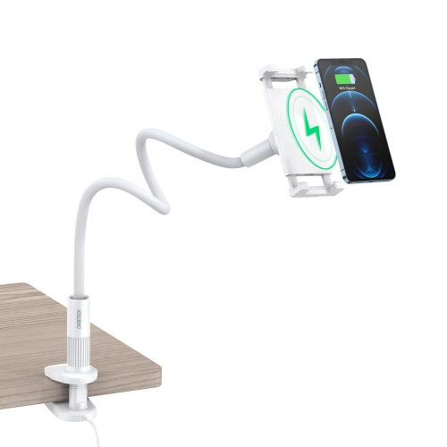 Buy Desk mount with wireless charger Choetech T548-S 10W white - CHT108 - {ean13} - Home Screen Store Europe