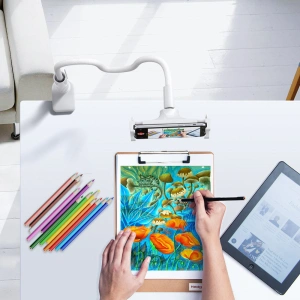 Buy Desk mount with wireless charger Choetech T548-S 10W white - CHT108 - {ean13} - Home Screen Store Europe