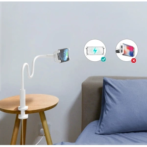 Kup Urmă de birou cu încărcător wireless Choetech T548-S 10W alb - CHT108 - {ean13} - Sklep Home Screen