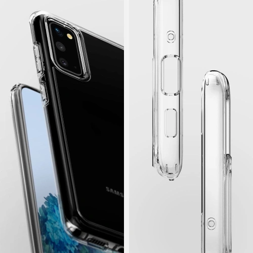 Kup Etui Spigen Ultra Hybrid Samsung Galaxy S20 Crystal Clear - SPN533CL - {ean13} - Sklep Home Screen