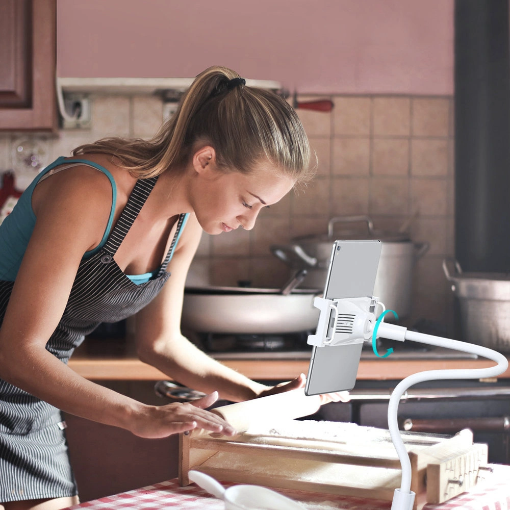 Uchwyt biurkowy z ładowarką bezprzewodową Choetech T548-S 10W biały