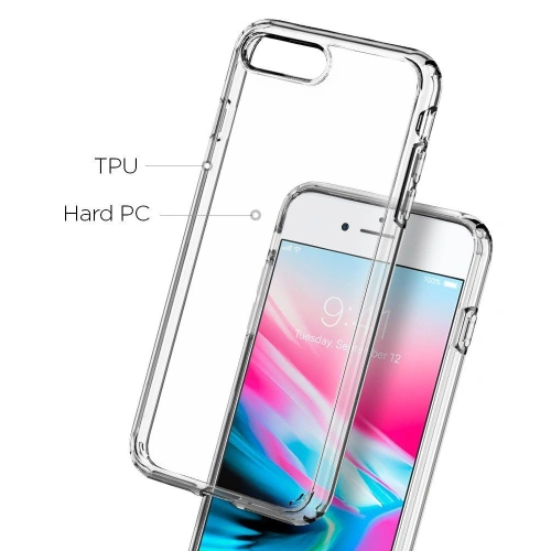 Buy Spigen Ultra Hybrid 2 Apple iPhone 8/7 Plus Crystal Clear - SPN2888 - {ean13} - Home Screen Store Europe