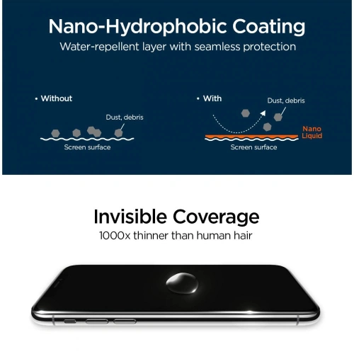 Kup Spigen Siebbeschichtung GLAS.tR Nano Liquid - SPN2889 - {ean13} - Sklep Home Screen