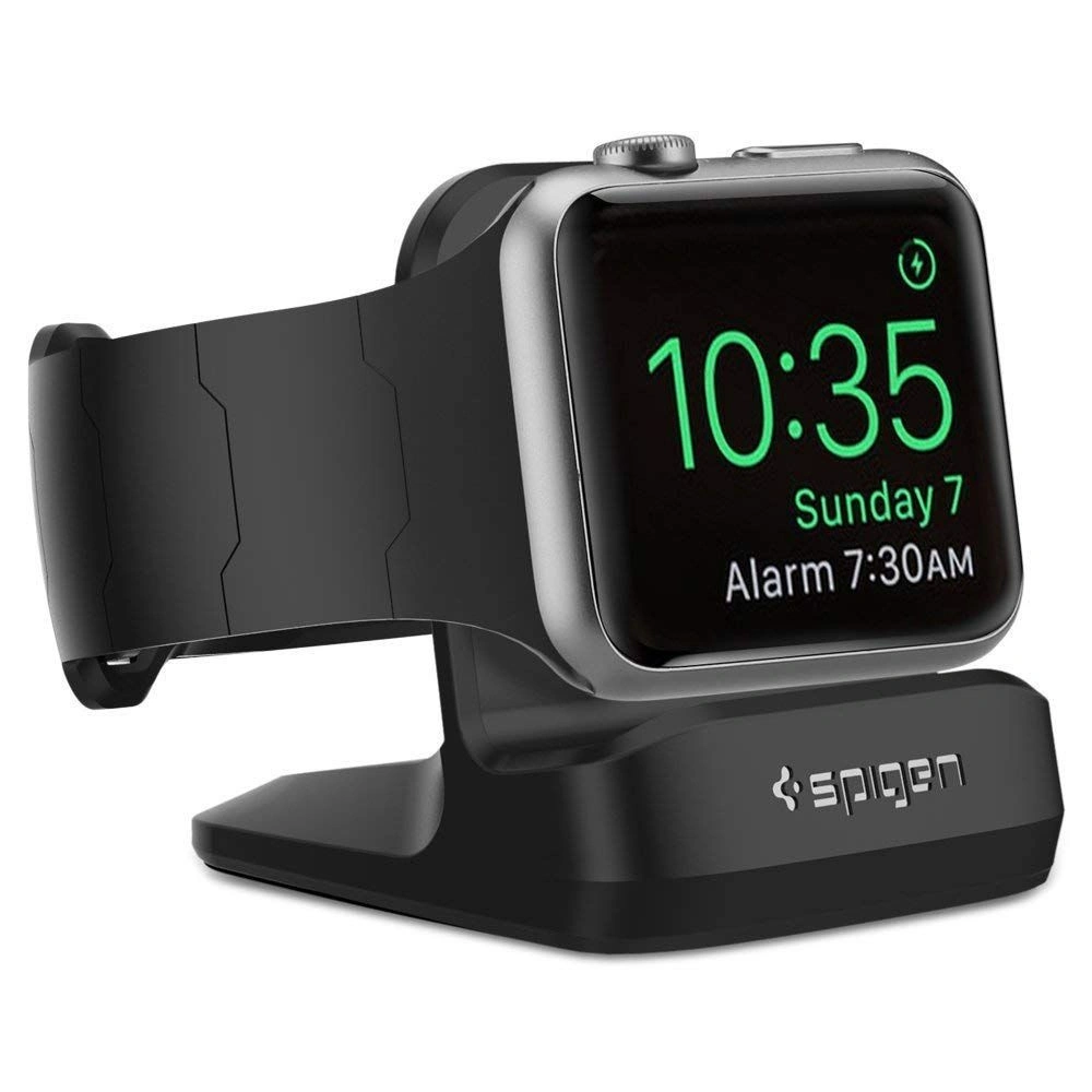 Podstawka Spigen S350 Night Stand Apple Watch 38/40/41/42/44/45mm Black