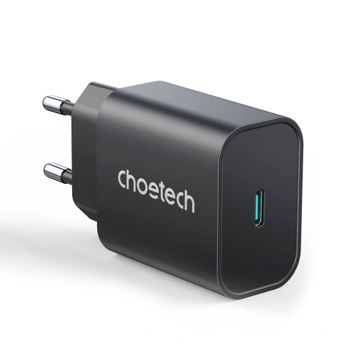 Kup Încărcător rețea Choetech PD6003 USB-C 25W PPS PD negru - CHT110 - {ean13} - Sklep Home Screen