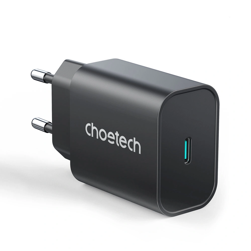 Ładowarka sieciowa Choetech PD6003 USB-C 25W PPS PD czarny