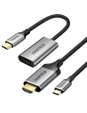 Buy Choetech HUB-H12 HUB USB-C/HDMI 2.0 4K@60Hz gray + USB-C/HDMI 4K@60Hz CH0021 Cable 2m gray - CHT111 - {ean13} - Home Screen Store Europe