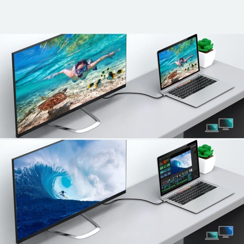 Buy Choetech HUB-H12 HUB USB-C/HDMI 2.0 4K@60Hz gray + USB-C/HDMI 4K@60Hz CH0021 Cable 2m gray - CHT111 - {ean13} - Home Screen Store Europe