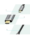 Buy Choetech HUB-H12 HUB USB-C/HDMI 2.0 4K@60Hz gray + USB-C/HDMI 4K@60Hz CH0021 Cable 2m gray - CHT111 - {ean13} - Home Screen Store Europe