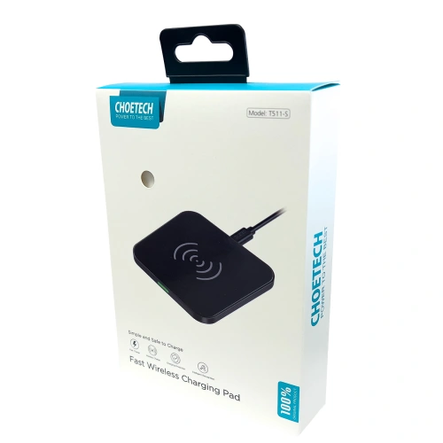 Kup Choetech Drahtloses Ladegerät T511-S Qi 10W schwarz + Ladegerät Q5003 18W weiß + USB-A/microUSB Kabel 1,2m weiß - CHT113 - {ean13} - Sklep Home Screen