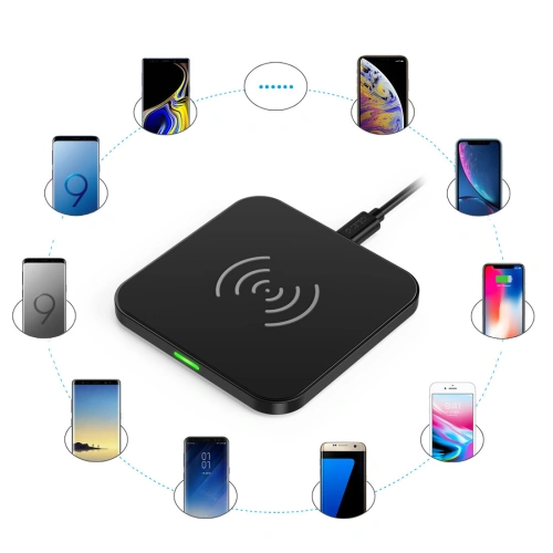 Kup Choetech Drahtloses Ladegerät T511-S Qi 10W schwarz + Ladegerät Q5003 18W weiß + USB-A/microUSB Kabel 1,2m weiß - CHT113 - {ean13} - Sklep Home Screen