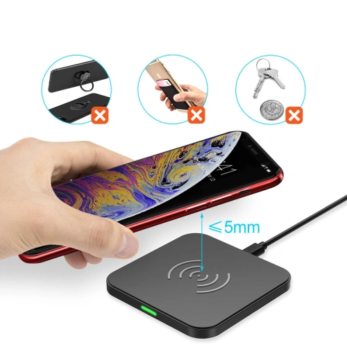 Kup Choetech Drahtloses Ladegerät T511-S Qi 10W schwarz + Ladegerät Q5003 18W weiß + USB-A/microUSB Kabel 1,2m weiß - CHT113 - {ean13} - Sklep Home Screen