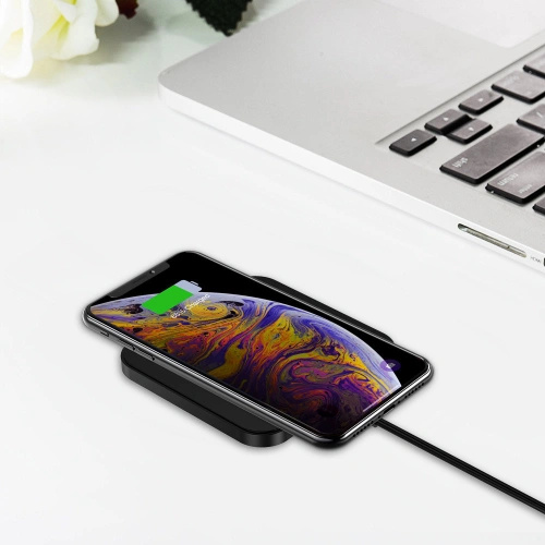 Kup Choetech Drahtloses Ladegerät T511-S Qi 10W schwarz + Ladegerät Q5003 18W weiß + USB-A/microUSB Kabel 1,2m weiß - CHT113 - {ean13} - Sklep Home Screen