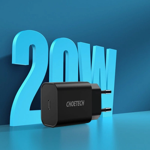 Kup Ładowarka sieciowa Choetech PD5005-EU USB-C PD 20W 3A biały [2 PACK] - CHT115 - {ean13} - Sklep Home Screen