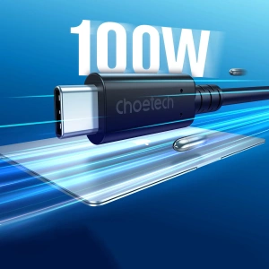 Kup Kabel Choetech XCC-1028 USB-C/USB-C USB 4 Gen3 100W 40Gbps/8K 0.8m czarny - CHT117 - {ean13} - Sklep Home Screen