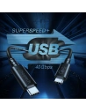 Kup Kabel Choetech XCC-1028 USB-C/USB-C USB 4 Gen3 100W 40Gbps/8K 0.8m černý - CHT117 - {ean13} - Sklep Home Screen