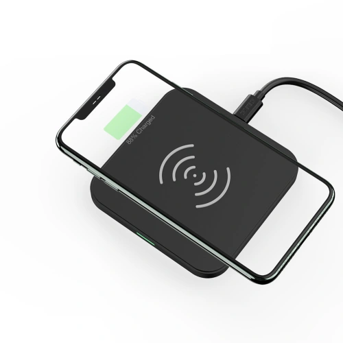 Kup Choetech Drahtloses Ladegerät T511-S Qi 10W + Ladegerät Q5003 18W + USB-A/microUSB-Kabel 1,2m schwarz - CHT118 - {ean13} - Sklep Home Screen