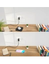 Buy Choetech T511-S Wireless Charger Qi 10W + Wall Charger Q5003 18W + USB-A/microUSB Cable 1,2m black - CHT118 - {ean13} - Home Screen Store Europe