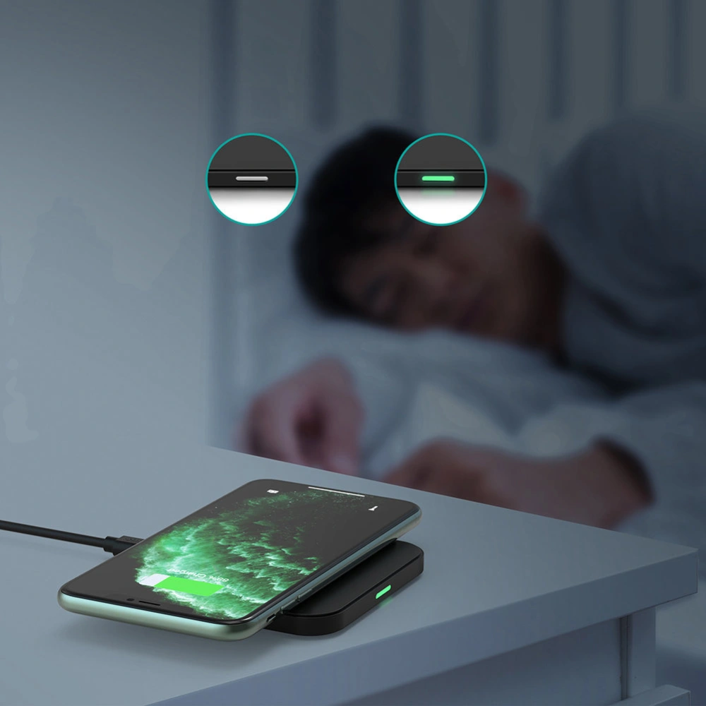 Ładowarka bezprzewodowa Choetech T511-S Qi 10W + ładowarka sieciowa Q5003 18W + kabel USB-A/microUSB 1,2m czarny