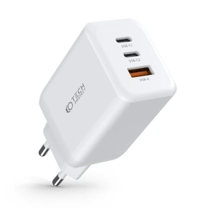 Kup Încărcător de rețea Tech-Protect C65W Încărcător de rețea cu 3 porturi PD 65W QC 3.0 Alb - THP2052 - {ean13} - Sklep Home Screen