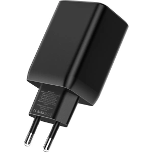 Kup Încărcător de rețea Tech-Protect C65W Încărcător de rețea cu 3 porturi PD 65W QC 3.0 Negru - THP2053 - {ean13} - Sklep Home Screen